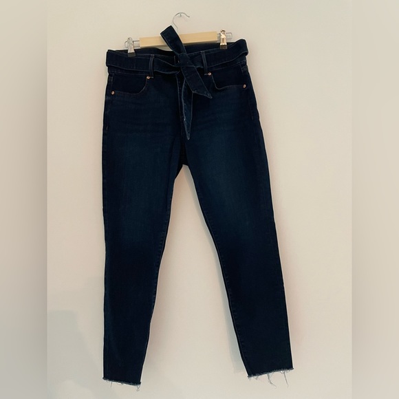 LOFT Jeans Womens High Waisted Jeans With A Belt Poshmark